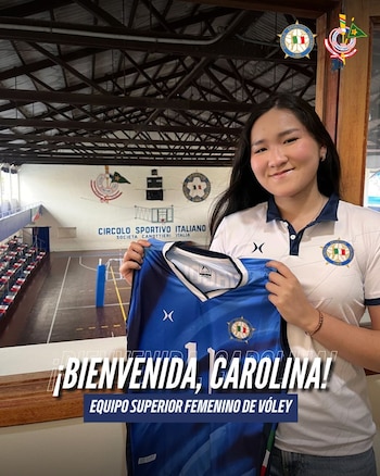 Carolina Takahashi fue anunciada como refuerzo de Circolo Sportivo Italiano.