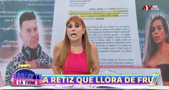 Vanessa López recibe carta notarial