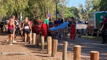 Cinco personas resultaron heridas al
