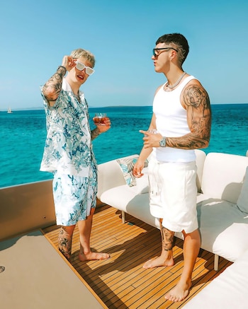 Garnacho viene de haber sido