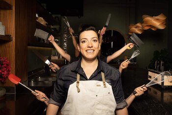 Carmen Rueda, chef pastelera en