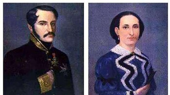 La familia de San Martín:
