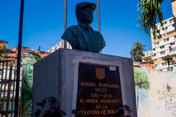 Fotografía que muestra un busto