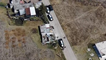 Con el uso de drones: