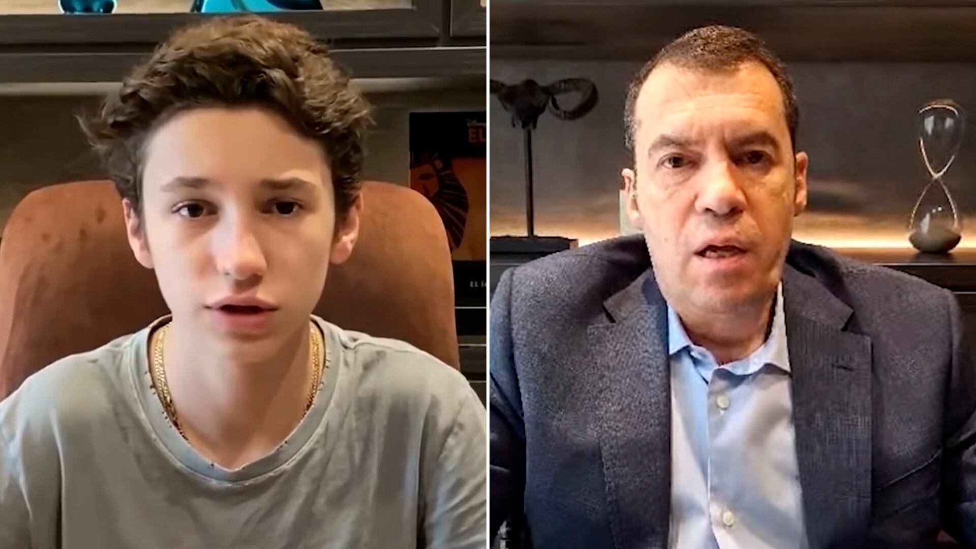 Hijo de André Marín publica emotivo video