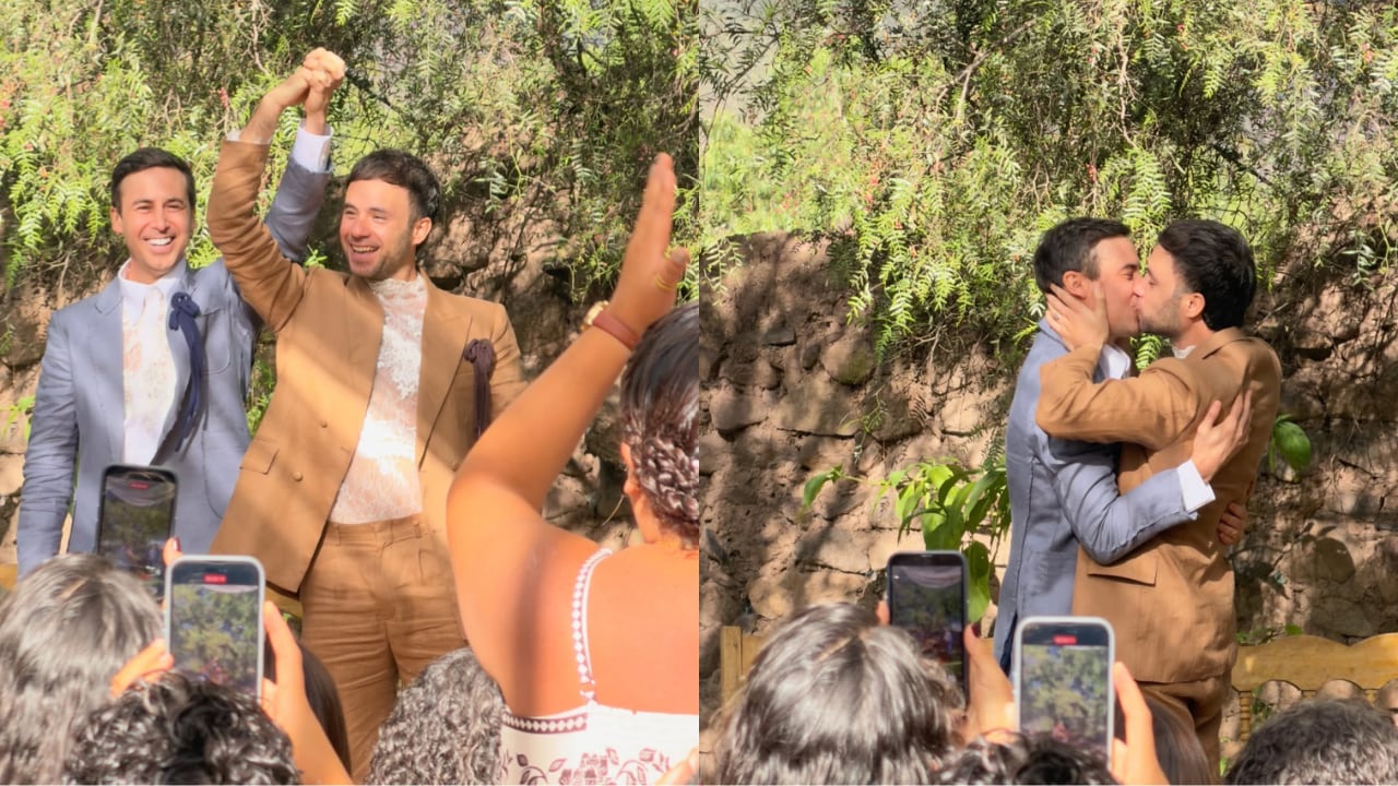 La emotiva ceremonia marcó la consolidación de más de diez años de relación y destacó como homenaje a la diversidad, el amor y la autenticidad. (Instagram)