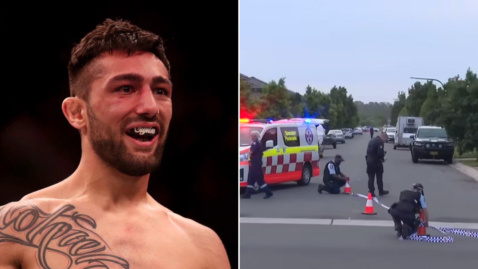 El luchador se encontraba en Australia