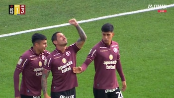 Gol de Gianluca Lapadula con potente remate para 3-1 de Universitario ante FC Cajamarca por Torneo Clausura 2026