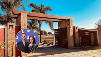 Casa de Sergio Ramos y Pilar Rubio en Sevilla (MONTAJE INFOBAE).