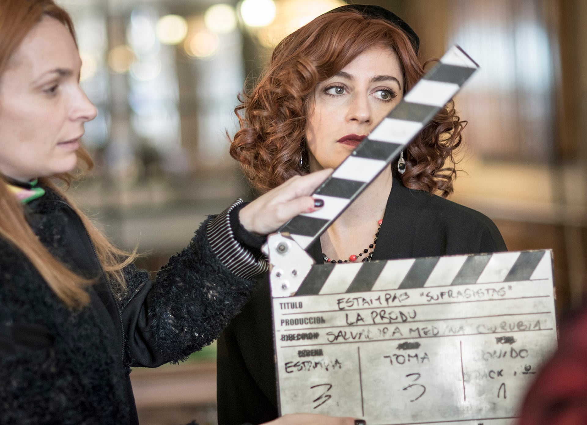 En Argentina la actriz Muriel Santa Ana representó a Julieta Lanteri en la serie