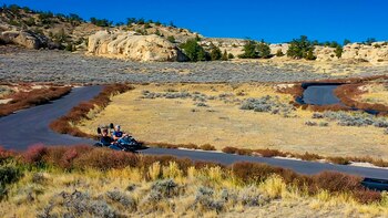 El lugar incluye una pista