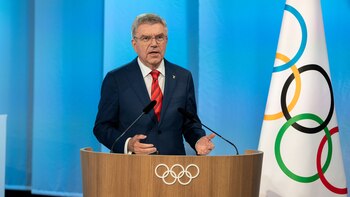 President Thomas Bach during the