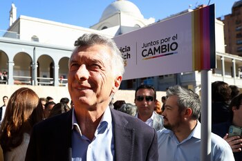 El ex presidente Mauricio Macri