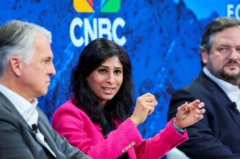 Gita Gopinath (REUTERS/Denis Balibouse)