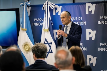 Jorge Macri y Mois Navon