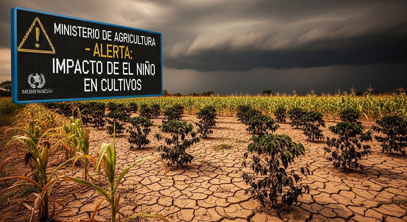 Productores agropecuarios enfrentaron pérdidas durante la última sequía asociada a condiciones de El Niño. (Imagen Ilustrativa Infobae)