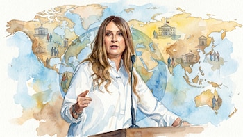 La candidata presidencial, Paloma Valencia, propone modificar sistema consular para facilitar trámites de colombianos en el extranjero