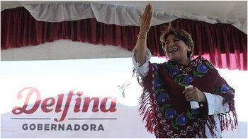 La candidata de Morena sigue