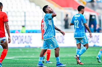 Joao Grimaldo marcó el tercer gol de Sporting Cristal vs Universidad Católica por la 'Tarde Celeste 2024'.