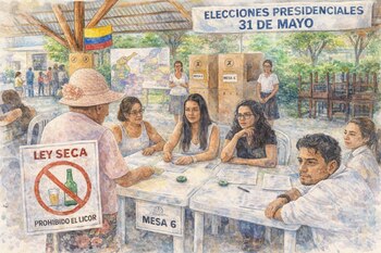 Durante la primera vuelta presidencial, el país aplica Ley Seca, control estricto de publicidad y sanciones económicas para garantizar la seguridad y orden público - crédito imagen Ilustrativa Infobae