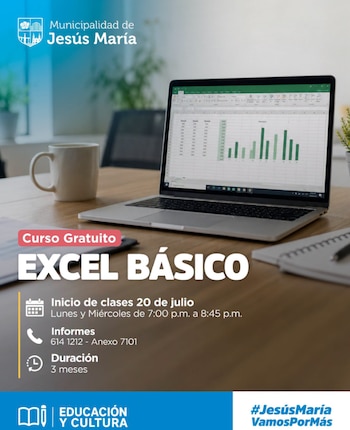 Los participantes que culminen satisfactoriamente el curso recibirán una constancia gratuita que acreditará su participación - Créditos: Municipalidad de Jesús María.
