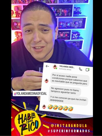 Yolanda Medina se pronuncia tras