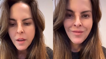 La actriz tuvo que salir