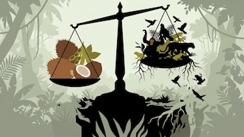 La palma, la soja y el coco concentran la mayor pérdida de biodiversidad