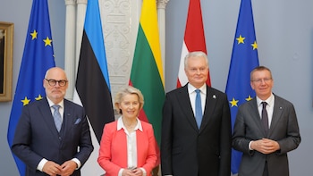 Los países bálticos piden a la UE negociar con "una sola voz" con Rusia aunque creen que "no es el momento"