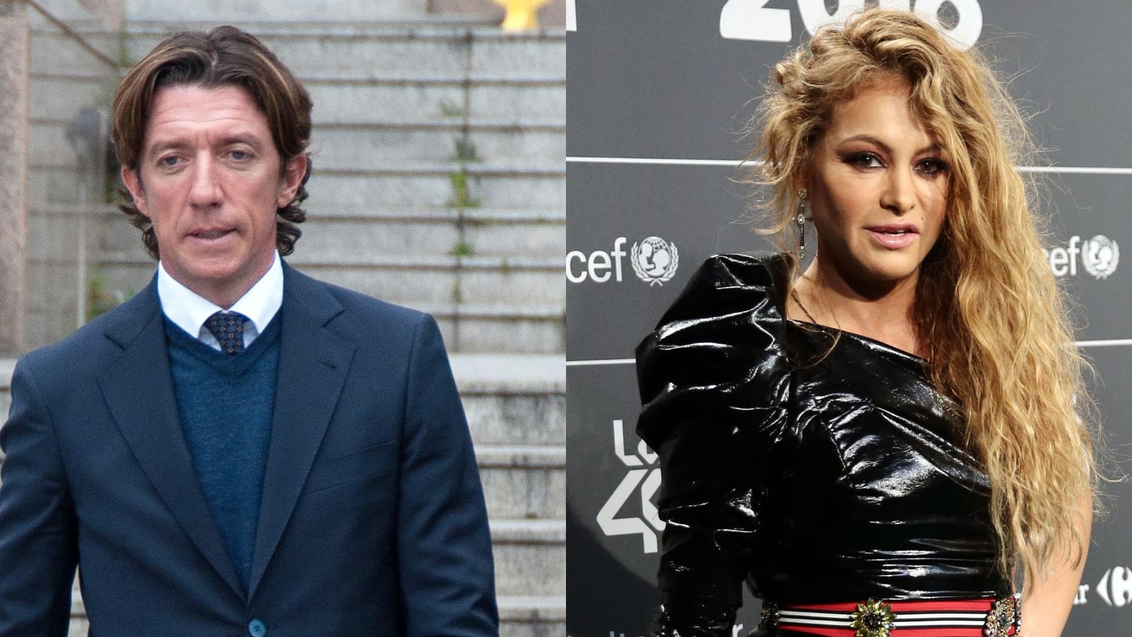 Colate Vallejo-Nágera y Paulina Rubio, fotografías de archivo (Europa Press)