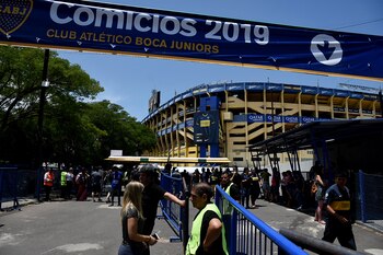 Las puertas de la institución abrieron a las 9 de la mañana para los hinchas