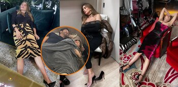 Sofía Vergara terminó rendida, contenta