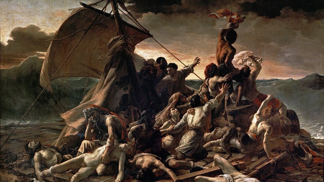 La balsa de la Medusa provocó un cortocircuito en Versalles durante su traslado, un incidente que expuso los riesgos logísticos de evacuar el arte del museo francés