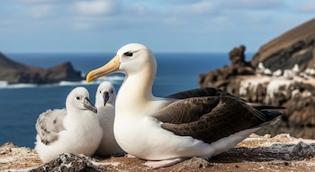 La especie albatros de las