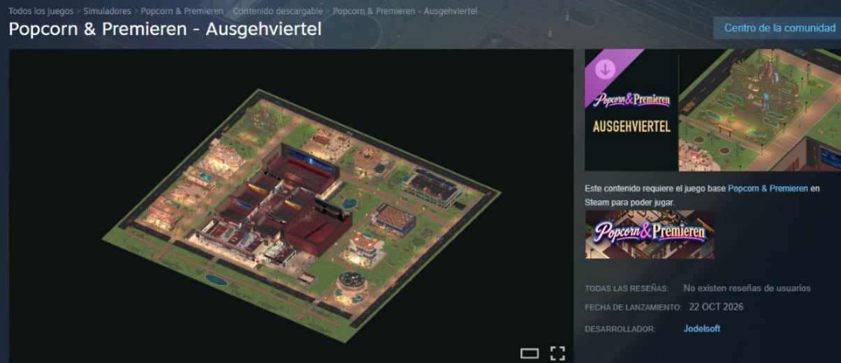 Las promociones incluyen Popcorn & Premieren - Ausgehviertel, DeadPoly y Squad Weapon Skins - Recon Team Pack. (Steam)
