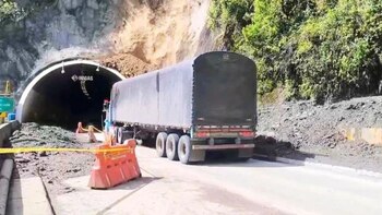 Los derrumbes causados por las