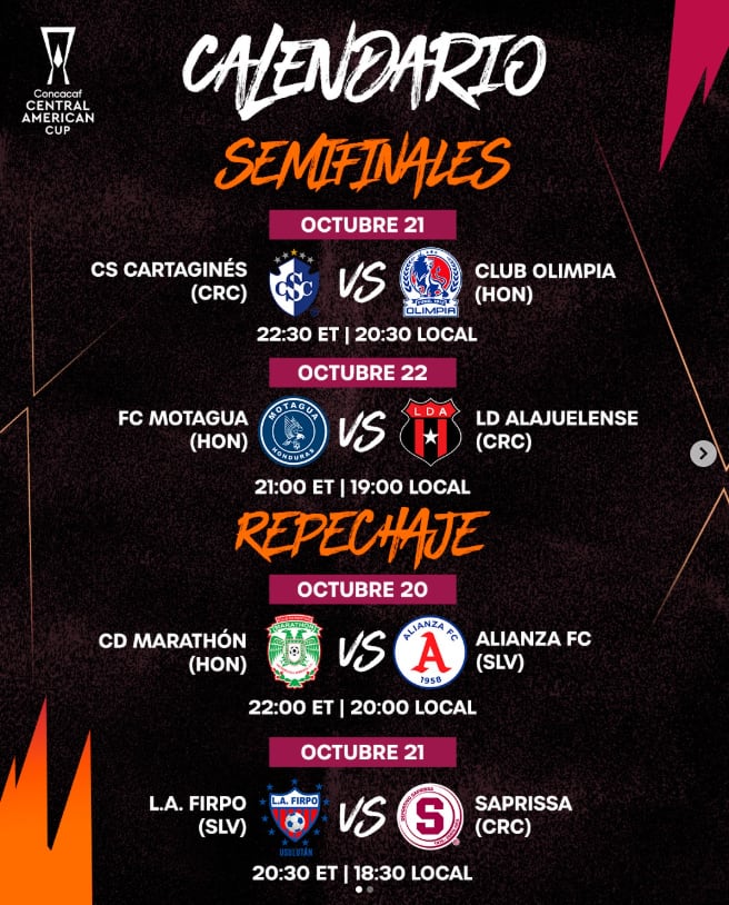 CD Marathón y Alianza FC abrirán la serie de Play-In en el estadio Olímpico Metropolitano de San Pedro Sula. (Cortesía: Concacaf)