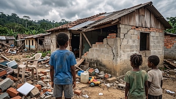 Especial / Un mes después del terremoto en Colombia estos son riesgos invisibles para la infancia: más de 300 mil niños están expuestos a separación familiar, violencia, desescolarización y reclutamiento