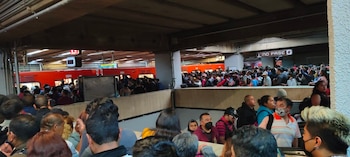 Metro CDMX estación Chabacano (Twitter/@_Boslo)