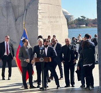 El presidente chileno Gabriel Boric