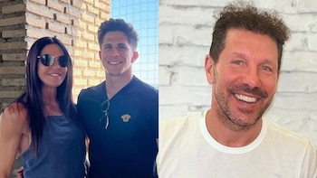 Las emotivas palabras de Carolina Baldini al Cholo Simeone por el gran momento de su hijo Giuliano en la Selección