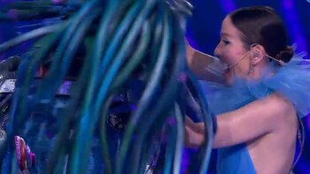 Natalia Oreiro se sorprendió al