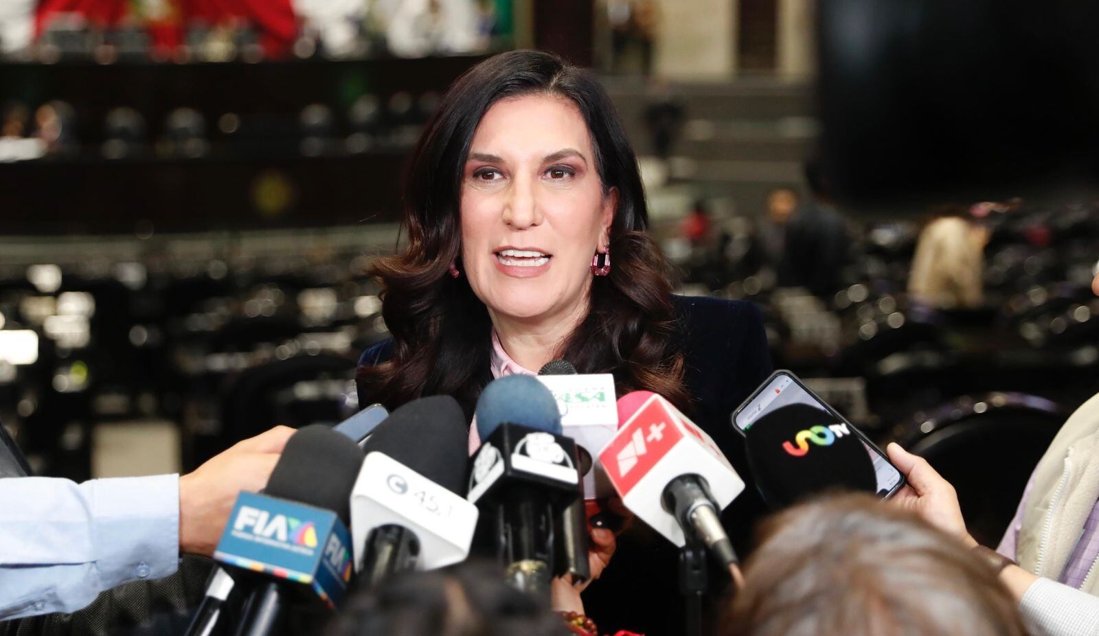 Kenia López Rabadán solicitará detener queja contra consejeros del INE presentada por Sergio Gutiérrez Luna