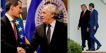 fractura politico chavista oposicionista - Venezuela
