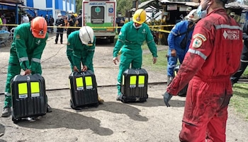 Mina de carbón en Tópoga,