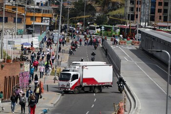 La Asociación de Transportadores de Carga aseguró que ha sido duro negociar y comunicarse con el Gobierno nacional - crédito Catalina Olaya/Colprensa