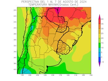 El norte del área agrícola