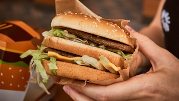 Hamburguesa estilo Big Mac