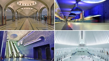 De galerías de arte a catedrales futuristas: 6 estaciones de subte del mundo que parecen de ciencia ficción