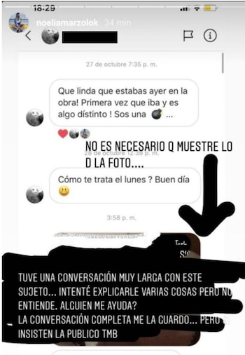 Noelia Marzol (Instagram)